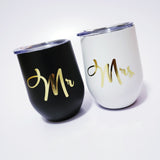 Vaso térmico Mr y Mrs 12oz