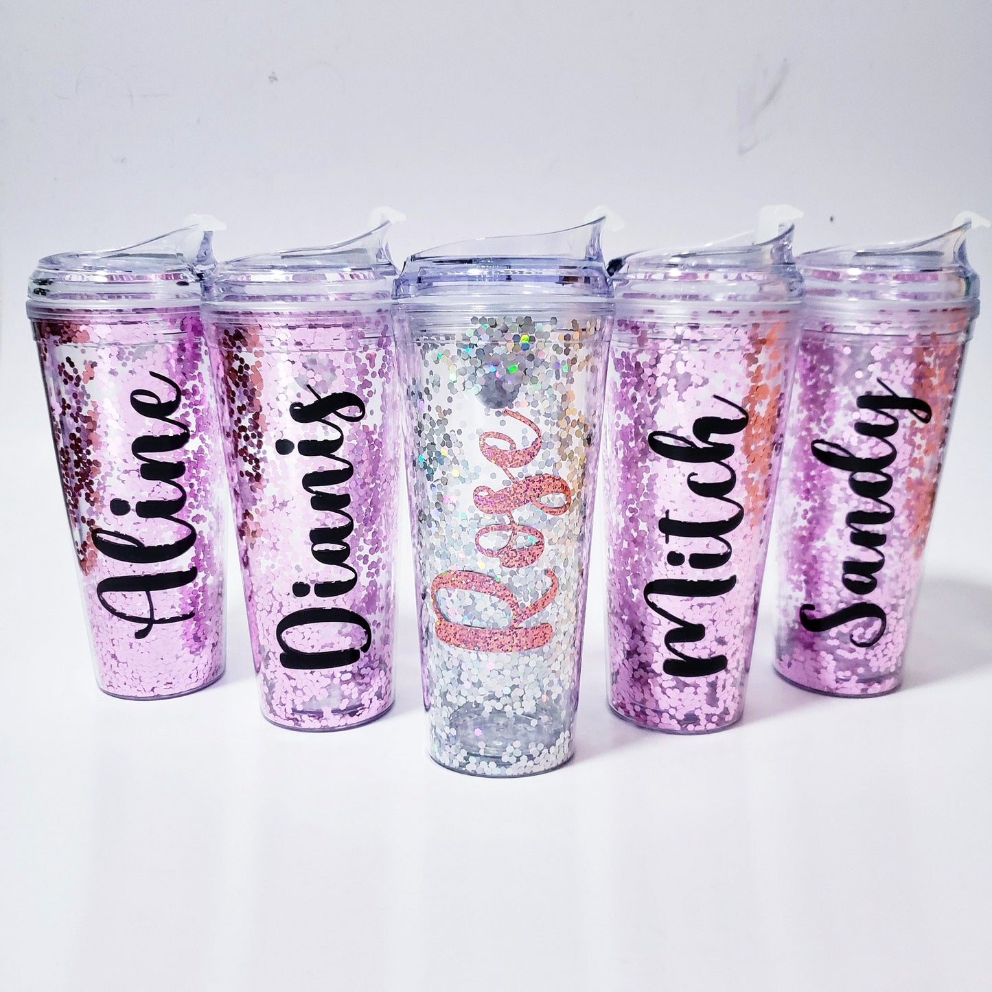Vaso glitter 750ML