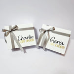 Caja personalizada de cartón chica