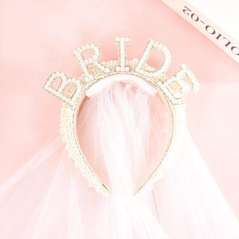 Diadema  con velo Bride
