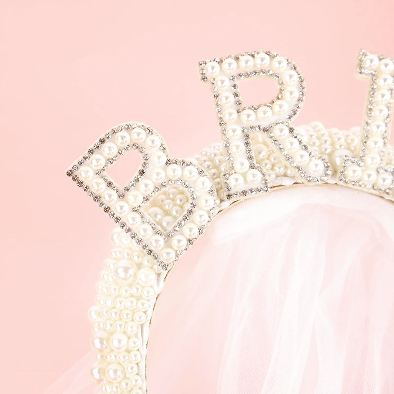 Diadema  con velo Bride
