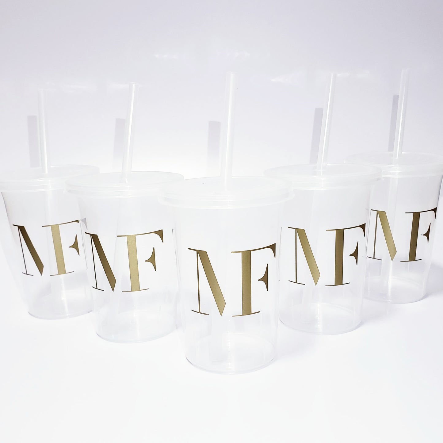 50 vasos con popote