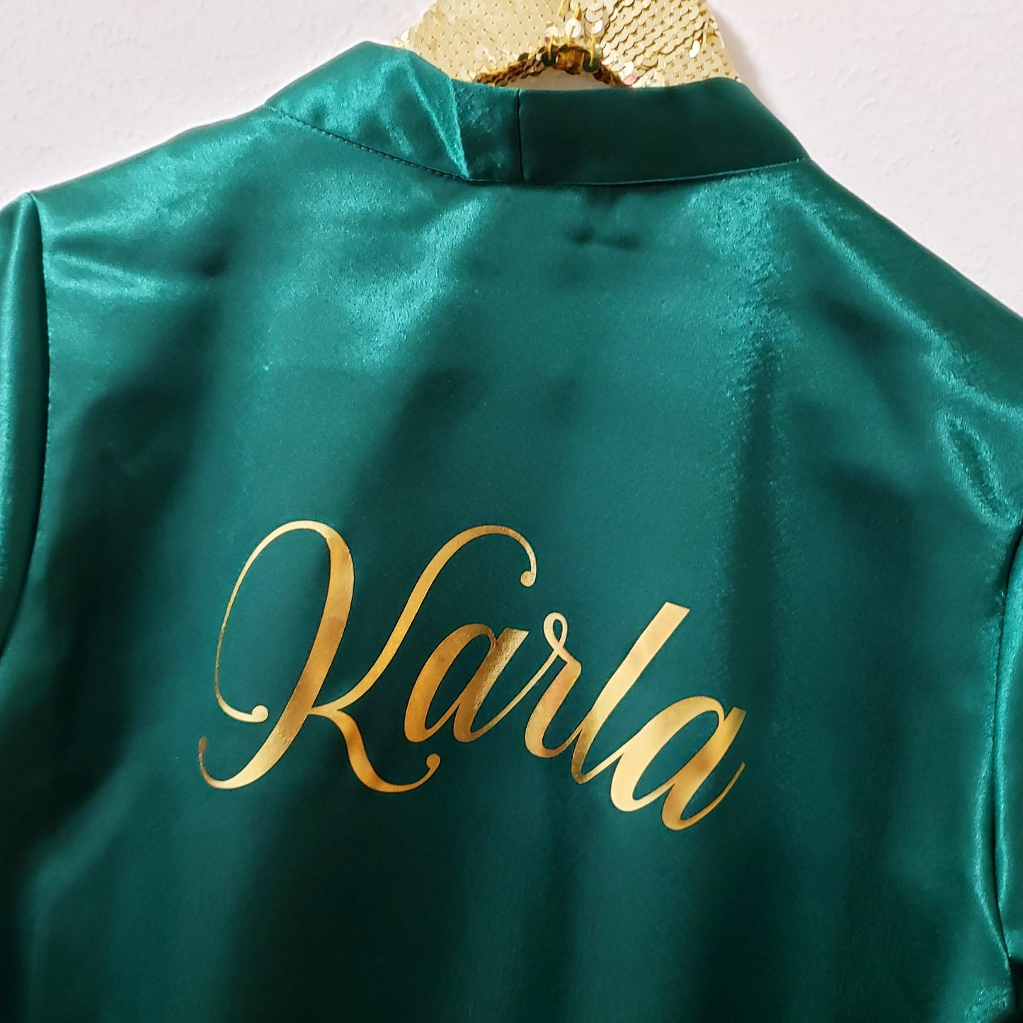 Bata de satin