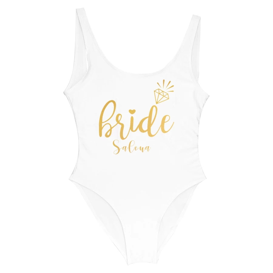 Traje de baño novia