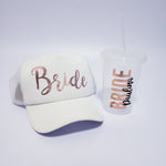 Gorra y vaso bachelor