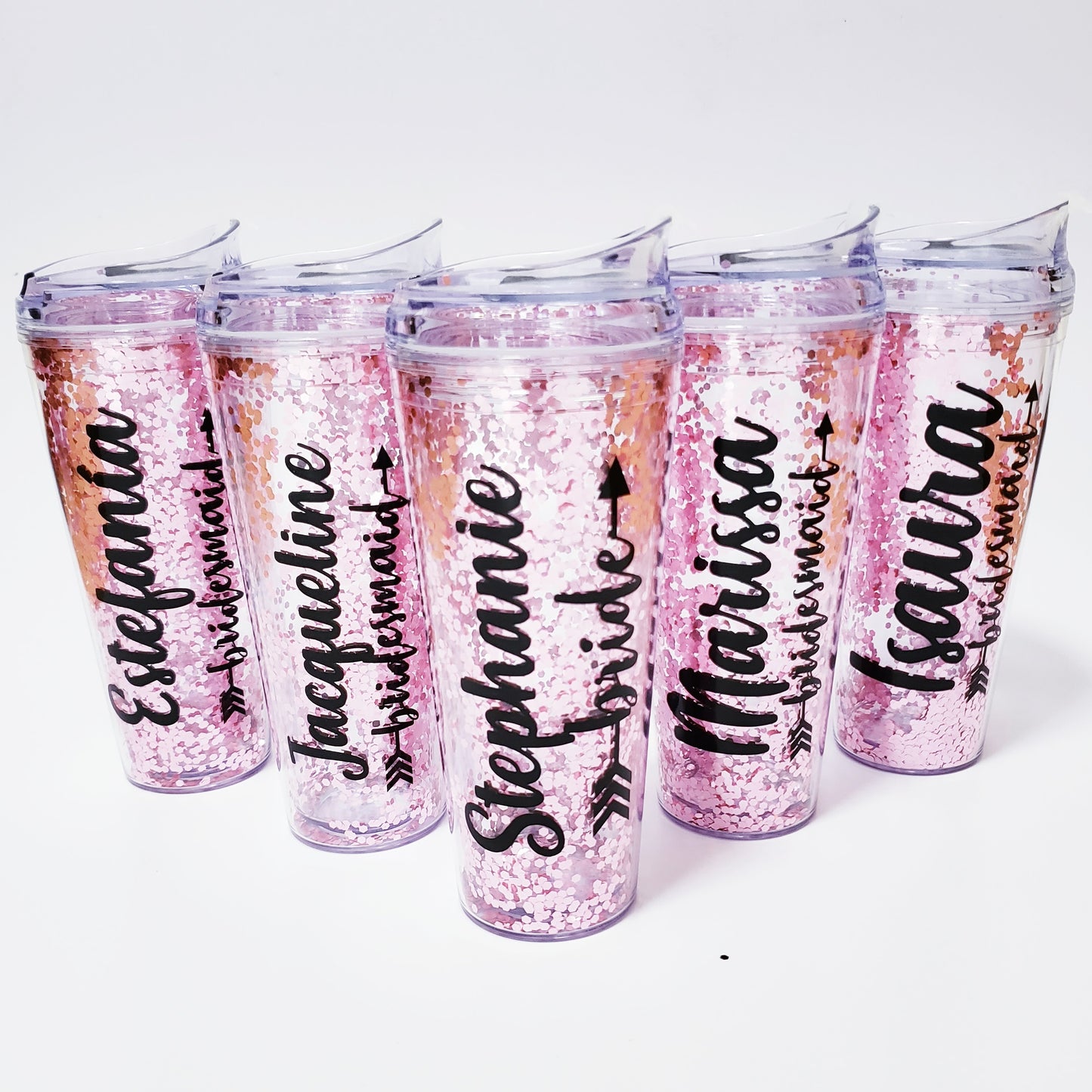 Vaso glitter 750ML