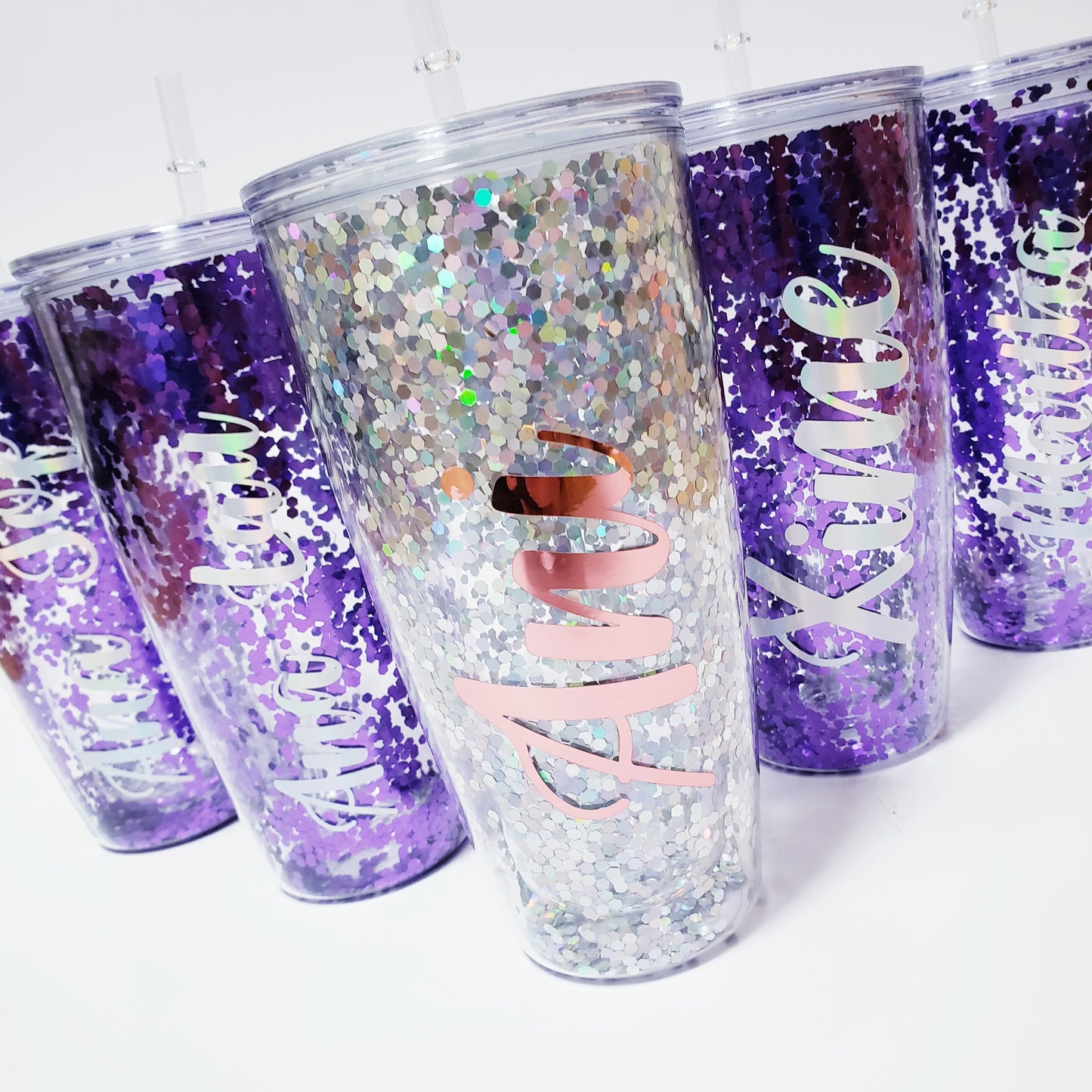 Vaso glitter 800ML
