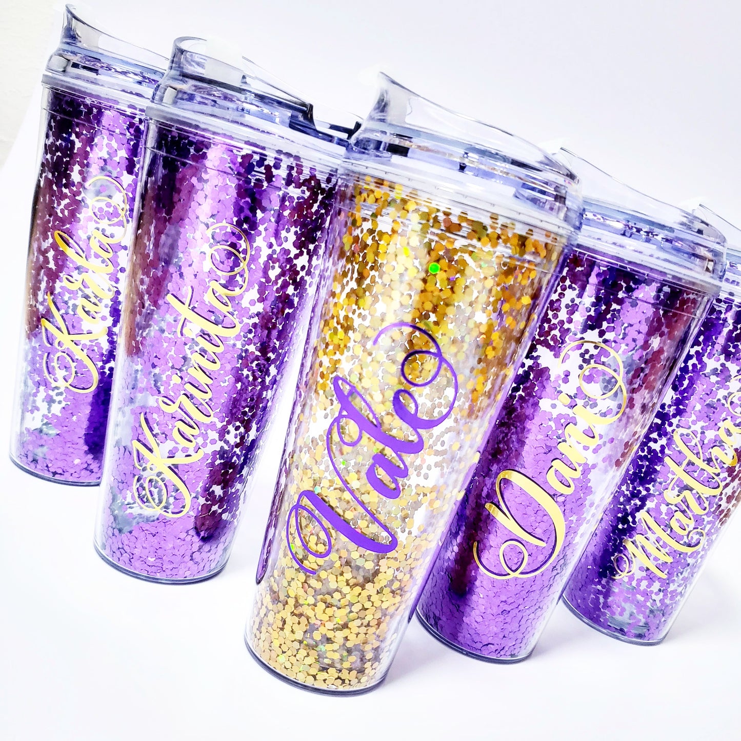 Vaso glitter 750ML