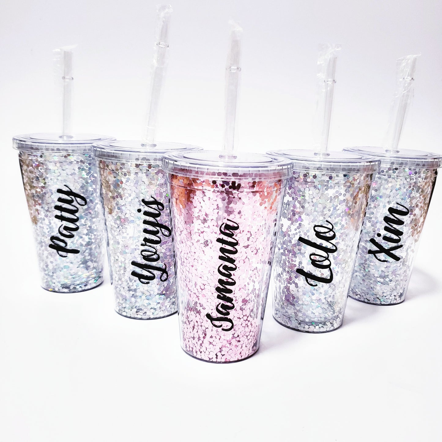 Vaso glitter 500 ML