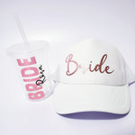 Gorra y vaso bachelor