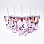 Vaso glitter 500 ML
