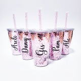 Vaso glitter 500 ML