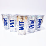 Vaso glitter 500 ML