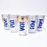 Vaso glitter 500 ML