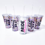 Vaso glitter 500 ML