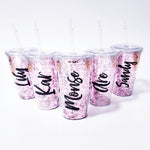 Vaso glitter 500 ML