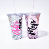Vaso glitter 500 ML