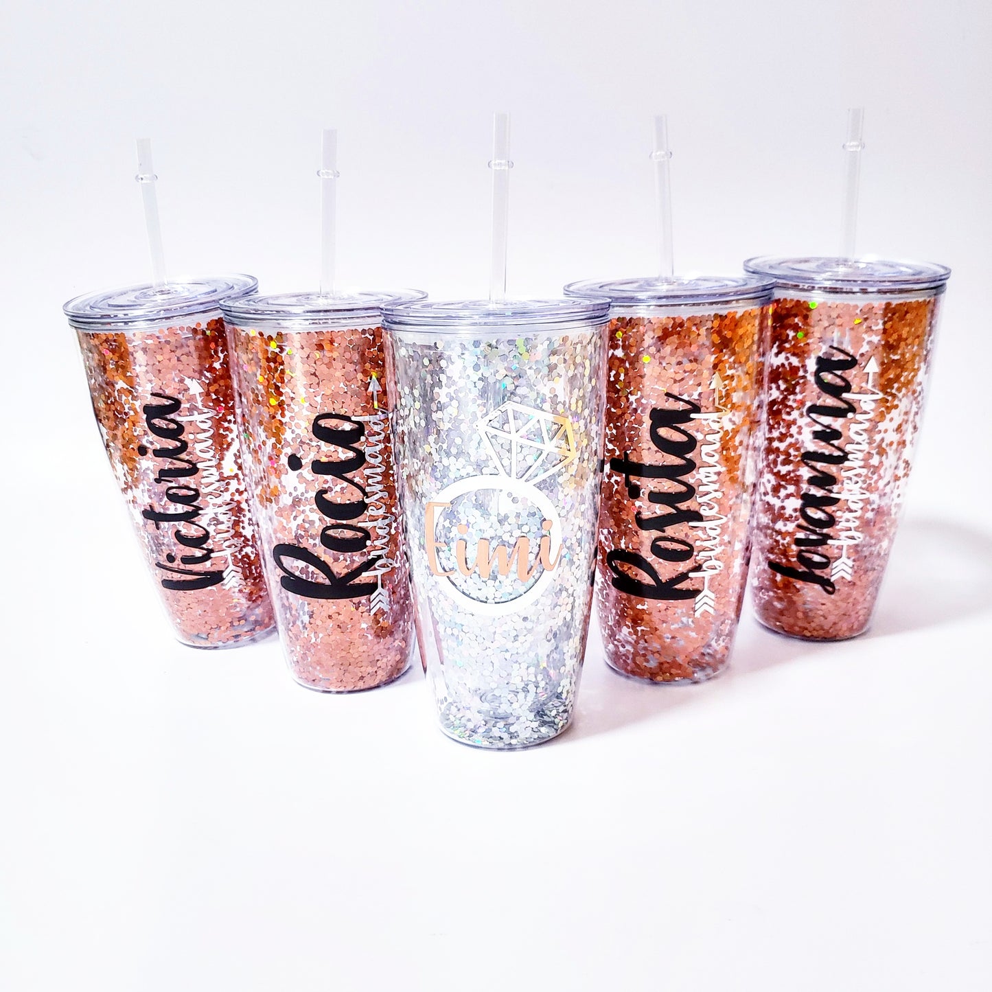 Vaso glitter 800ML