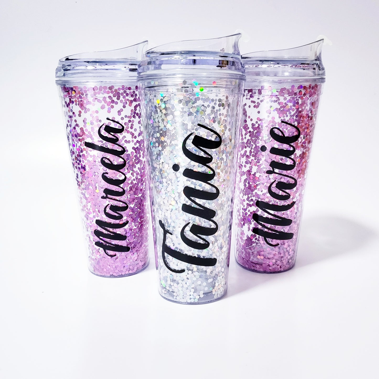 Vaso glitter 750ML