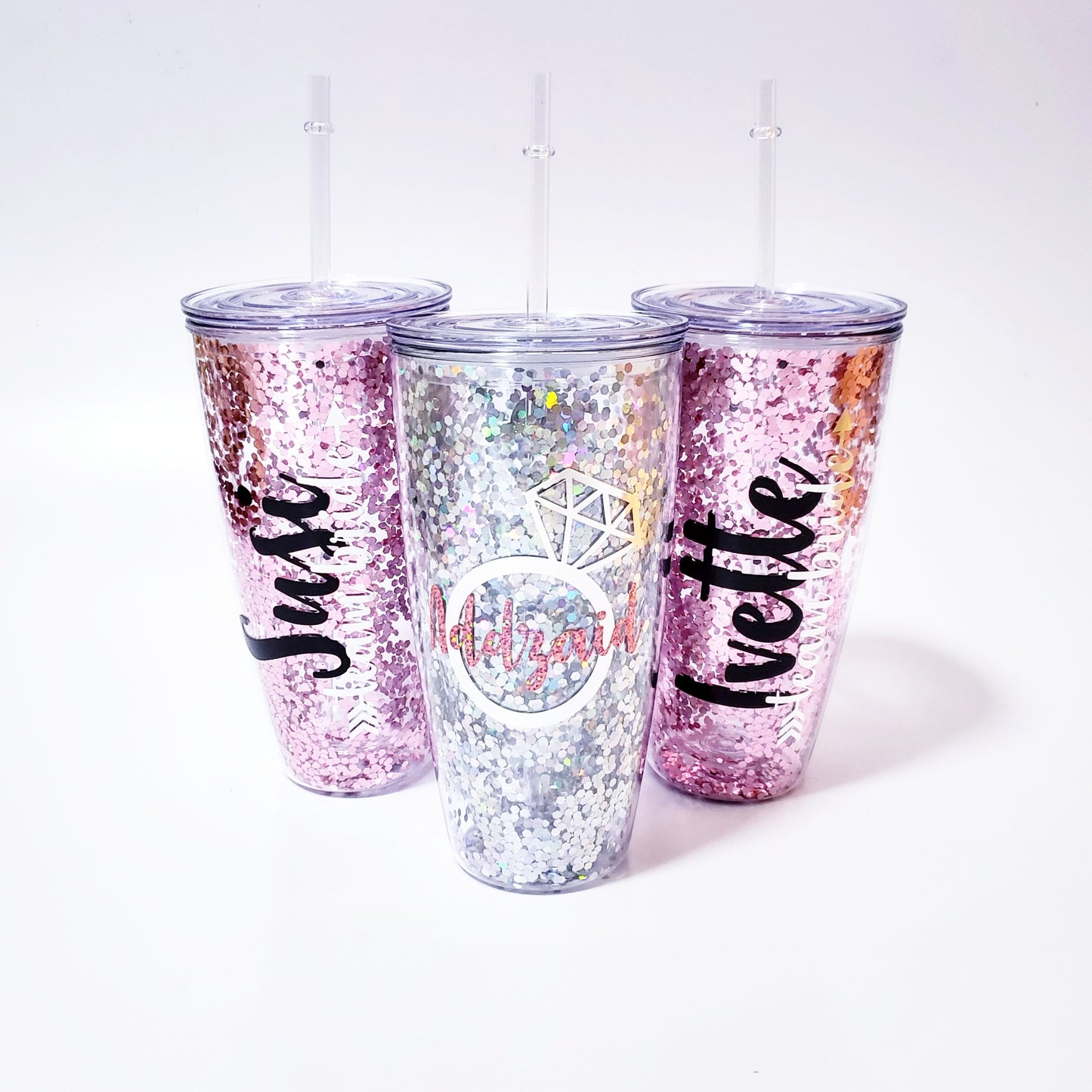 Vaso glitter 800ML