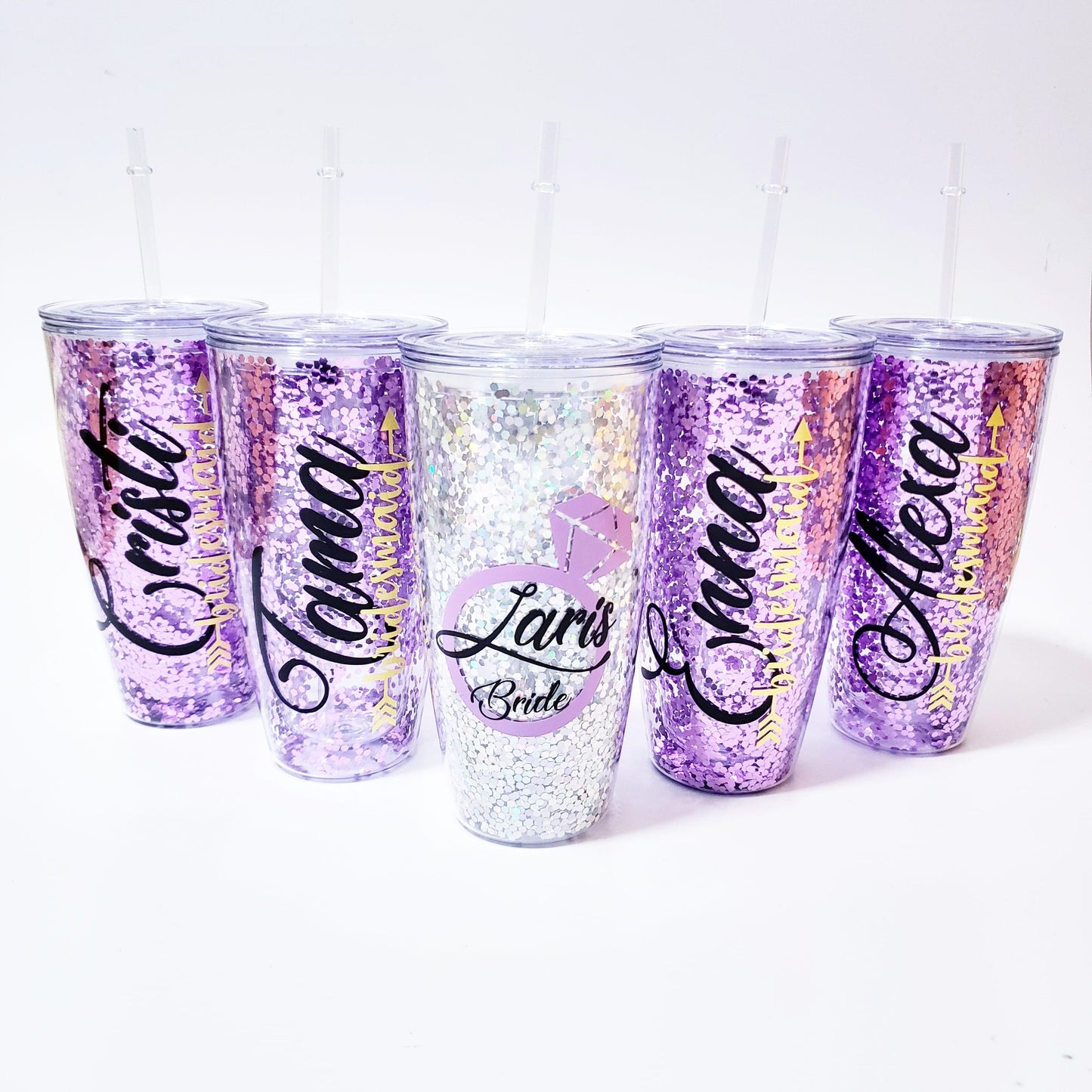 Vaso glitter 800ML