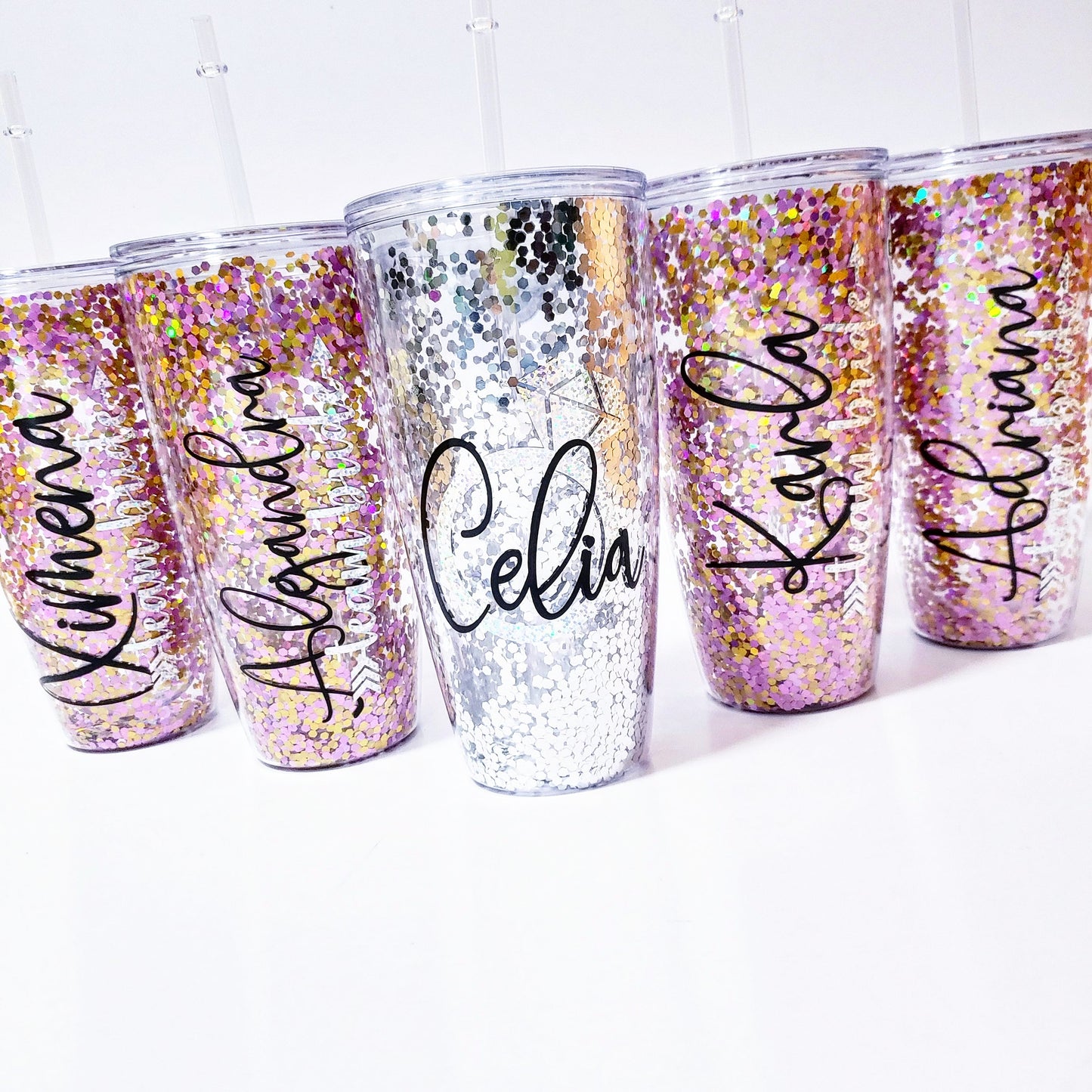 Vaso glitter 800ML