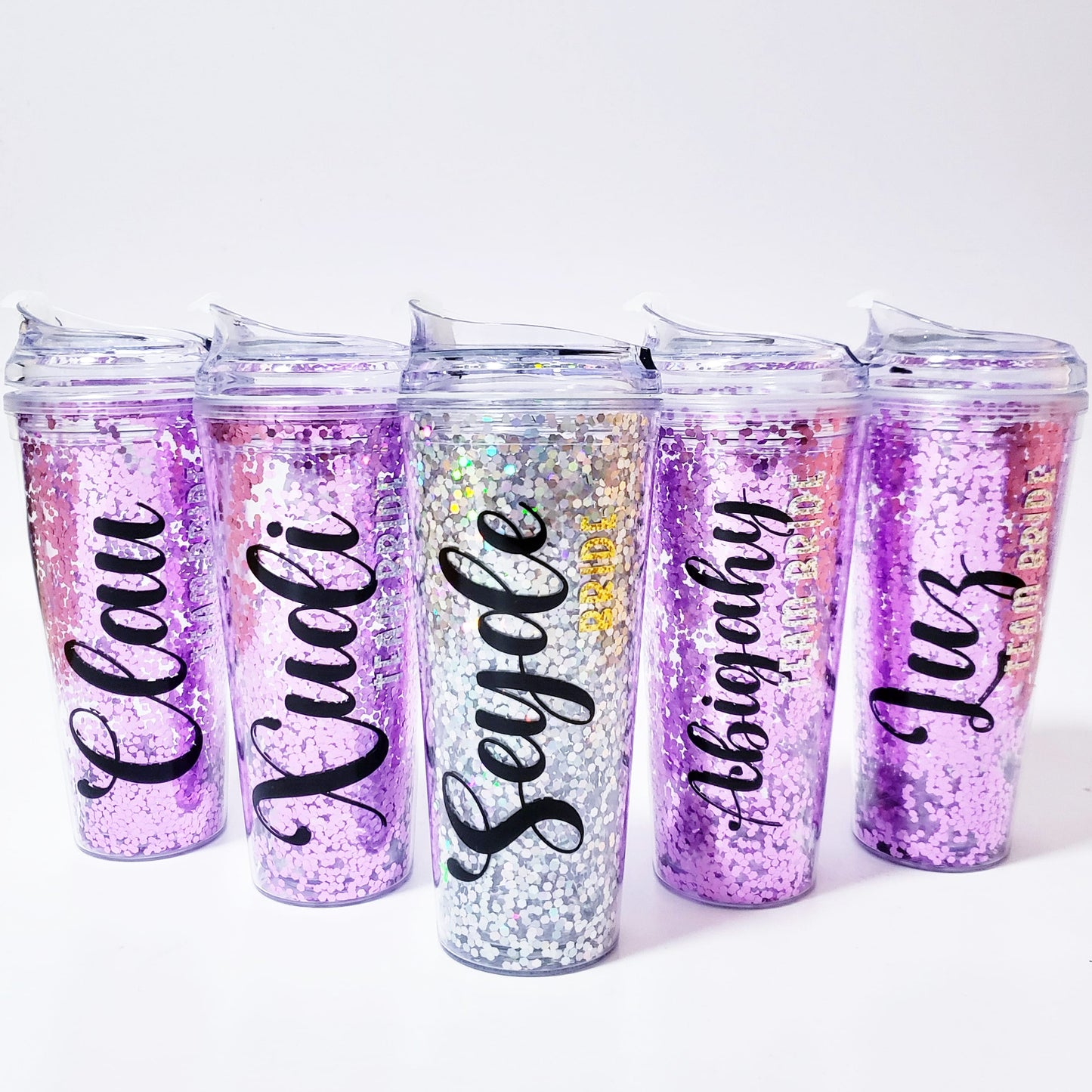 Vaso glitter 750ML