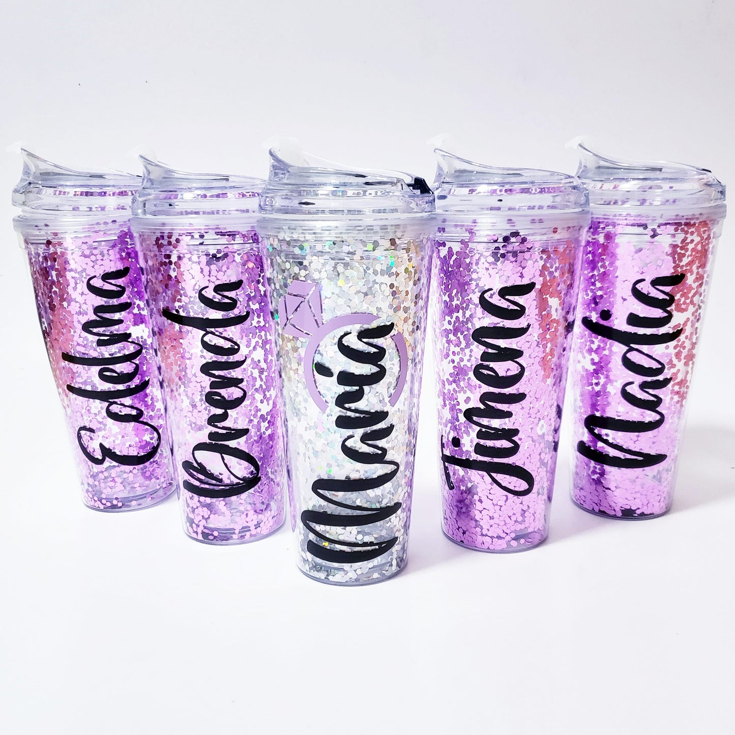 Vaso glitter 750ML