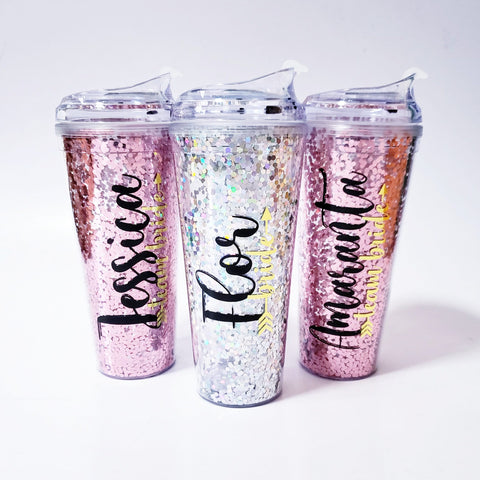 Vaso glitter 750ML