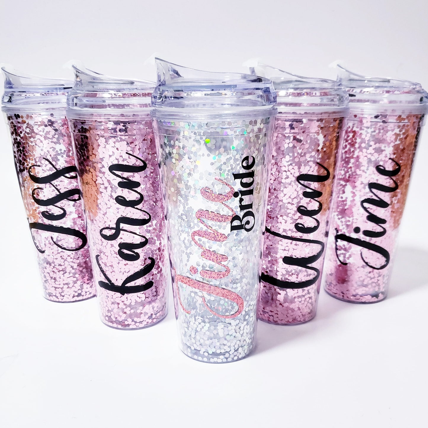 Vaso glitter 750ML