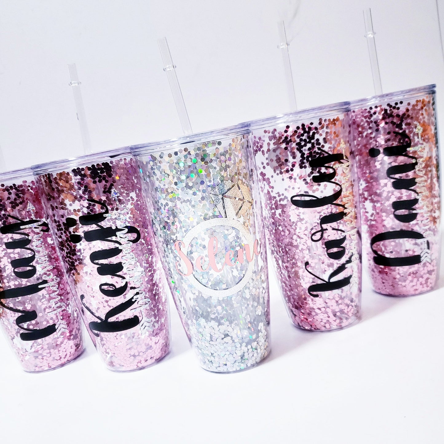 Vaso glitter 800ML